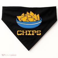 Chips And Salsa Matching Couple Halloween Cinco De Mayo Cute USA-Made Doggie Bandana thumb 0