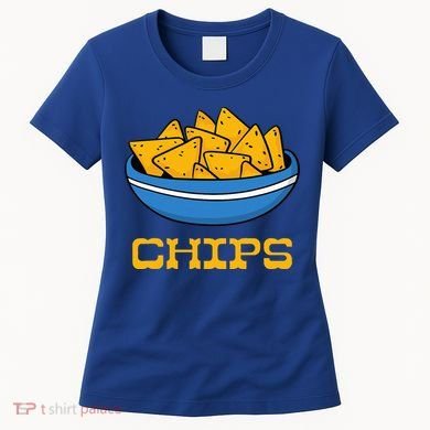 Chips And Salsa Matching Couple Halloween Cinco De Mayo Cute Women's T-Shirt
