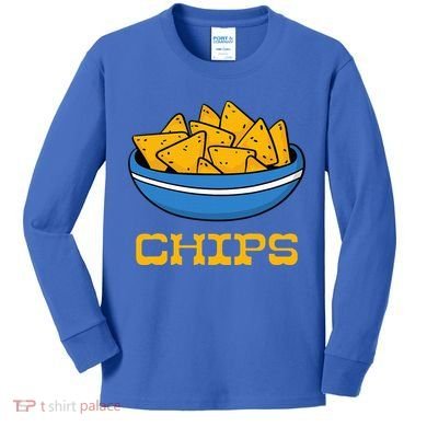 Chips And Salsa Matching Couple Halloween Cinco De Mayo Cute Kids Long Sleeve Shirt