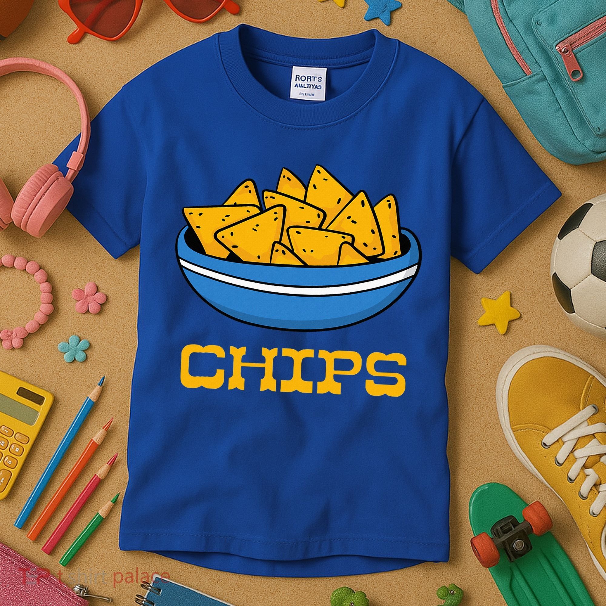 Chips And Salsa Matching Couple Halloween Cinco De Mayo Cute Kids T-Shirt