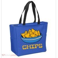 Chips And Salsa Matching Couple Halloween Cinco De Mayo Cute Tote Bag thumb 2