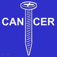Cancer Awareness Screw Cancer Cute Gift Hoodie thumb 2