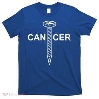 Cancer Awareness Screw Cancer Cute Gift T-Shirt thumb 0