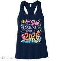 Cute Aw Ship Its A Besties Trip 2026 Vacation Women's Tank Top thumb 0