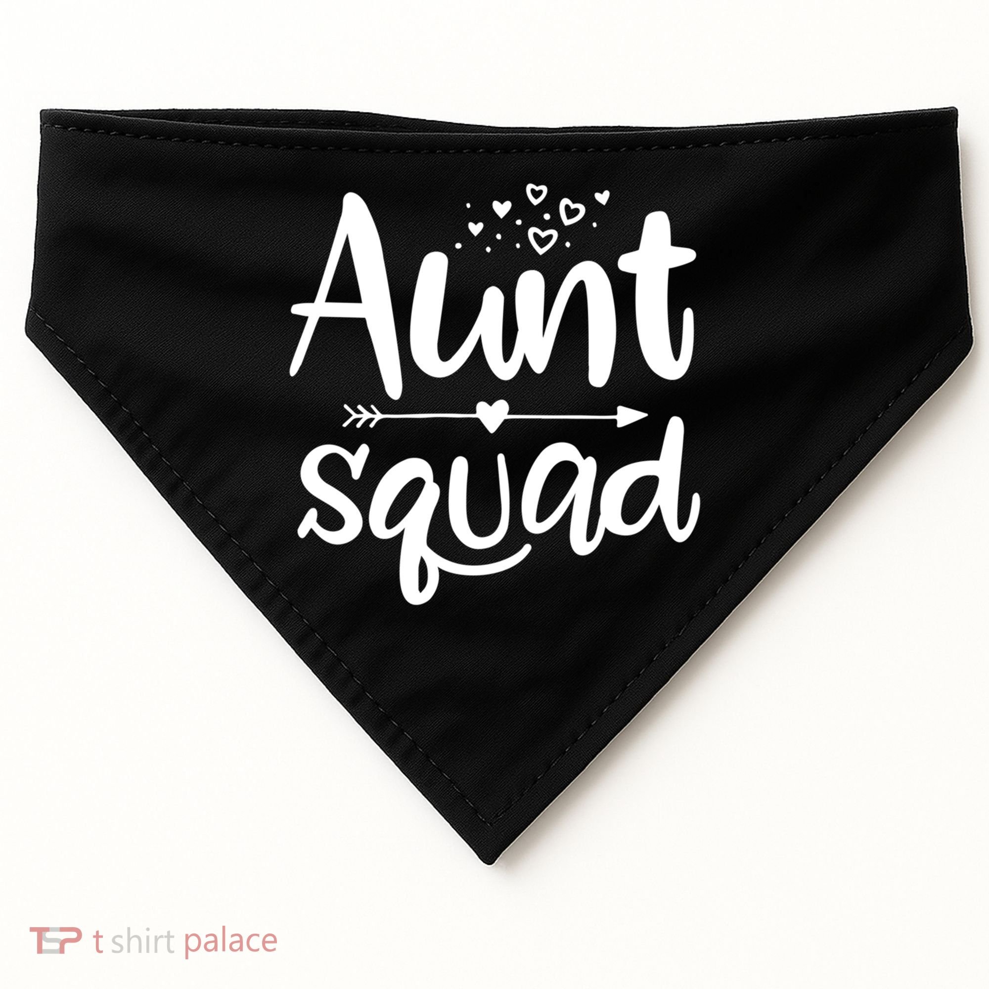 Cute Aunt Squad Great Gift Auntie Gift USA-Made Doggie Bandana