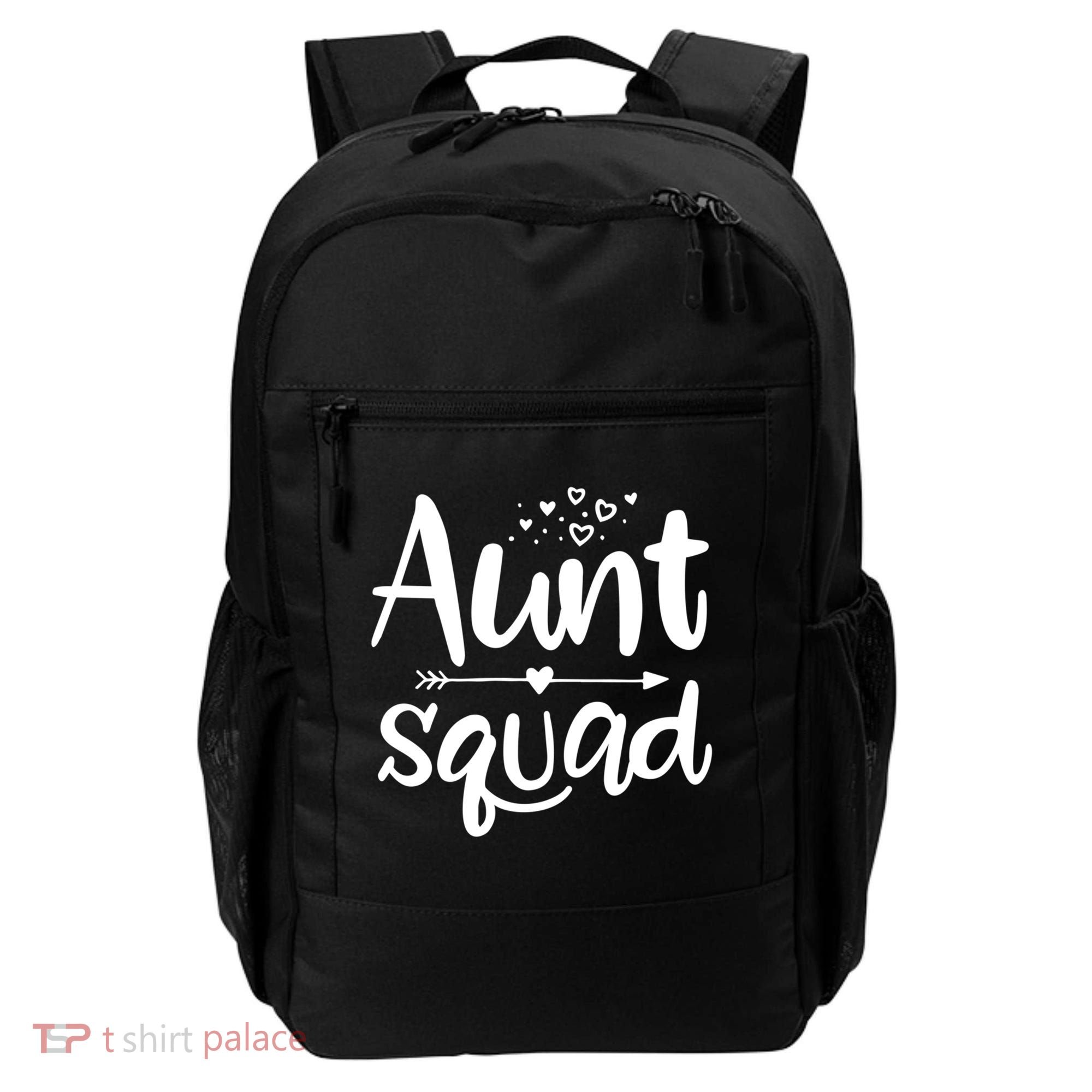 Cute Aunt Squad Great Gift Auntie Gift Backpack