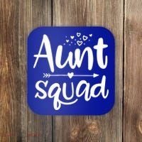 Cute Aunt Squad Great Gift Auntie Gift Coaster thumb 0