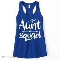 Cute Aunt Squad Great Gift Auntie Gift Women's Tank Top thumb 0