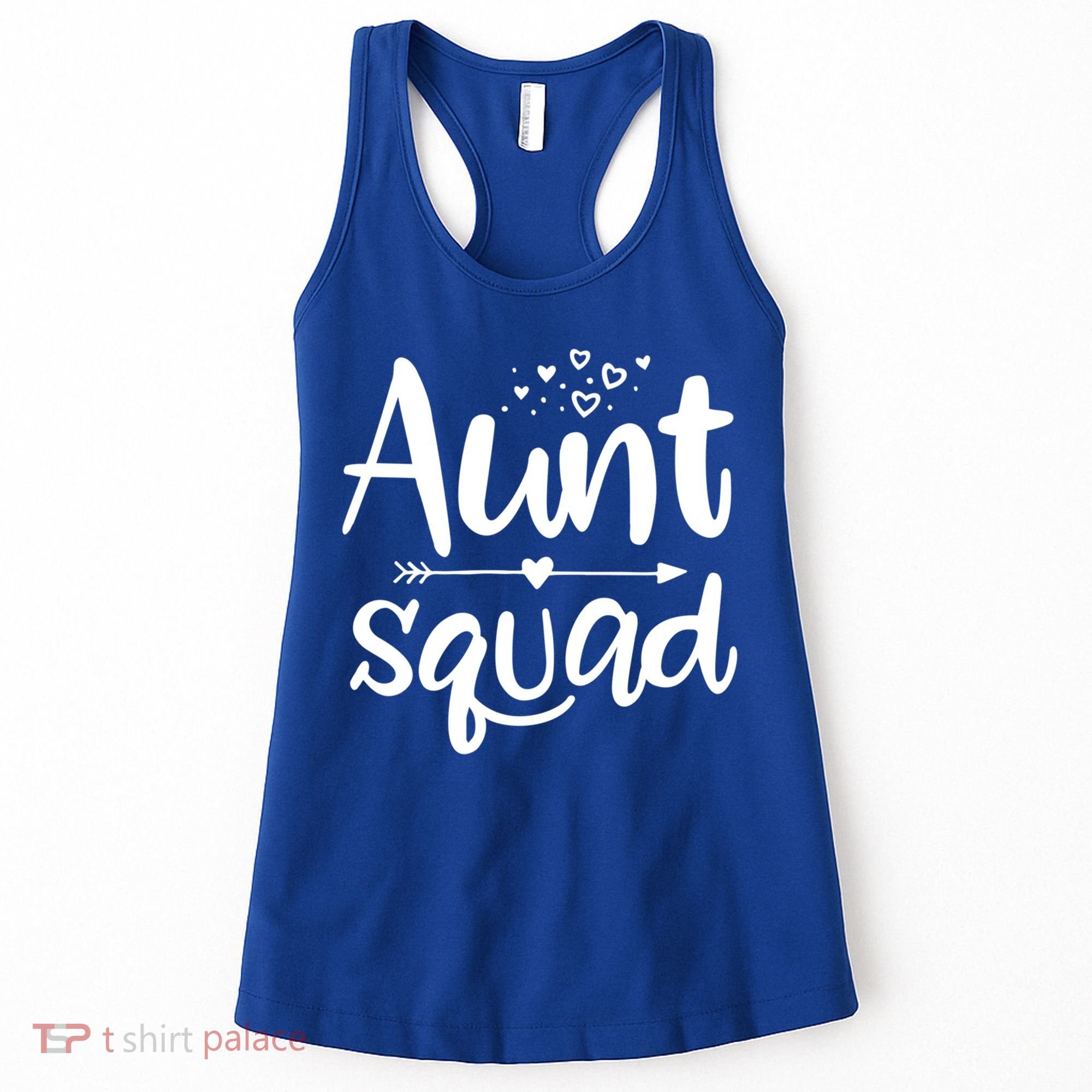 Cute Aunt Squad Great Gift Auntie Gift Women's Tank Top