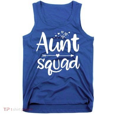 Cute Aunt Squad Great Gift Auntie Gift Tank Top