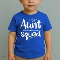 Cute Aunt Squad Great Gift Auntie Gift Toddler T-Shirt thumb 2