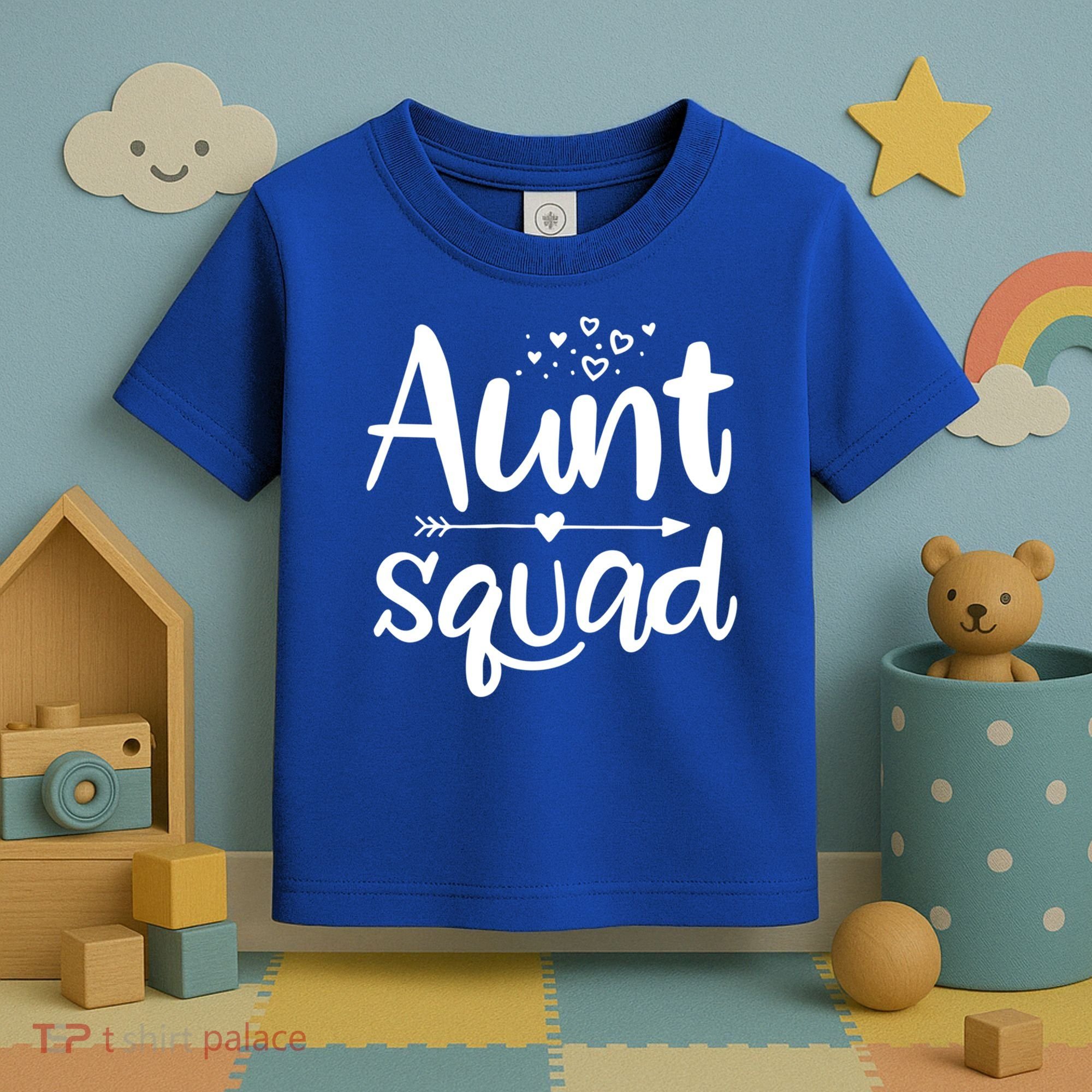 Cute Aunt Squad Great Gift Auntie Gift Toddler T-Shirt