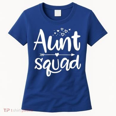 Cute Aunt Squad Great Gift Auntie Gift Women's T-Shirt