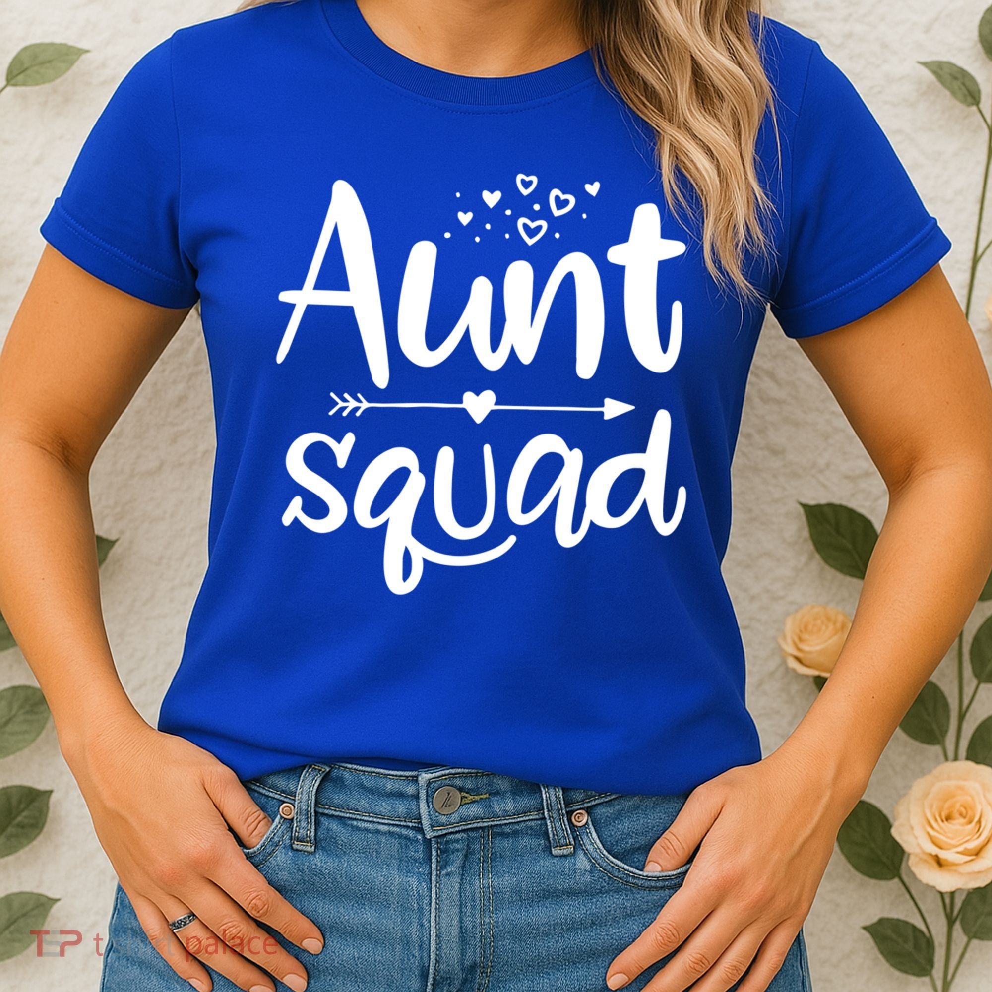 Cute Aunt Squad Great Gift Auntie Gift Women's T-Shirt