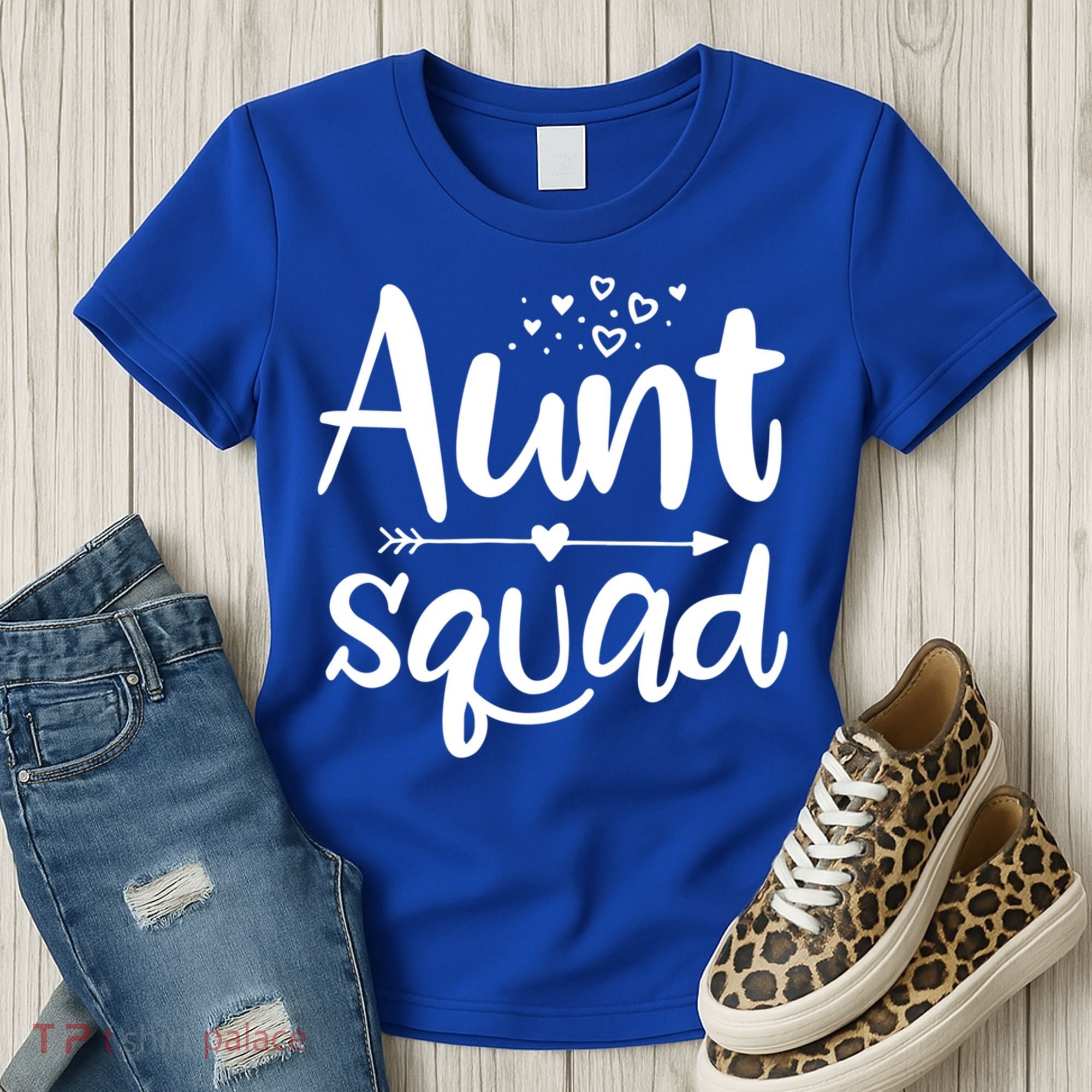 Cute Aunt Squad Great Gift Auntie Gift Women's T-Shirt