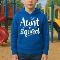 Cute Aunt Squad Great Gift Auntie Gift Kids Hoodie thumb 2