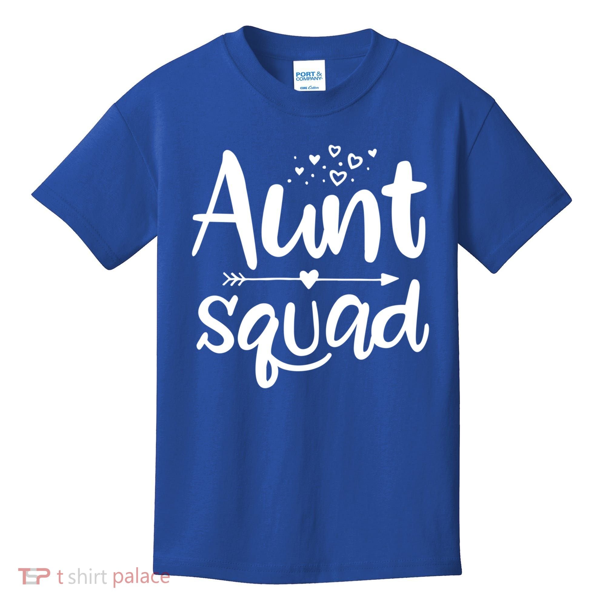 Cute Aunt Squad Great Gift Auntie Gift Kids T-Shirt