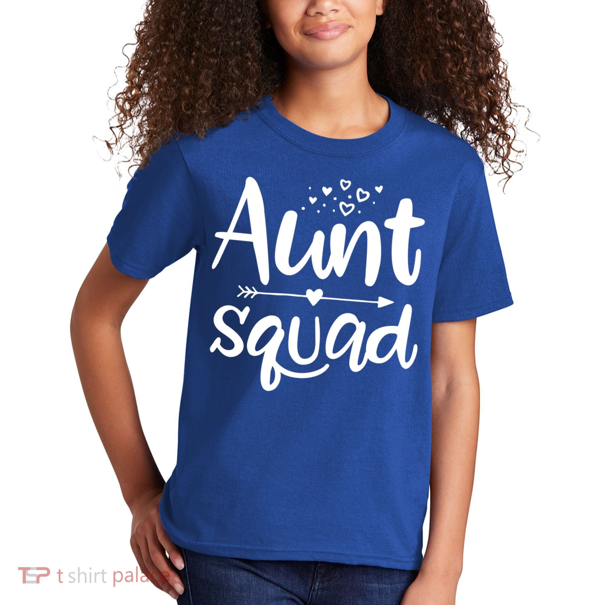 Cute Aunt Squad Great Gift Auntie Gift Kids T-Shirt