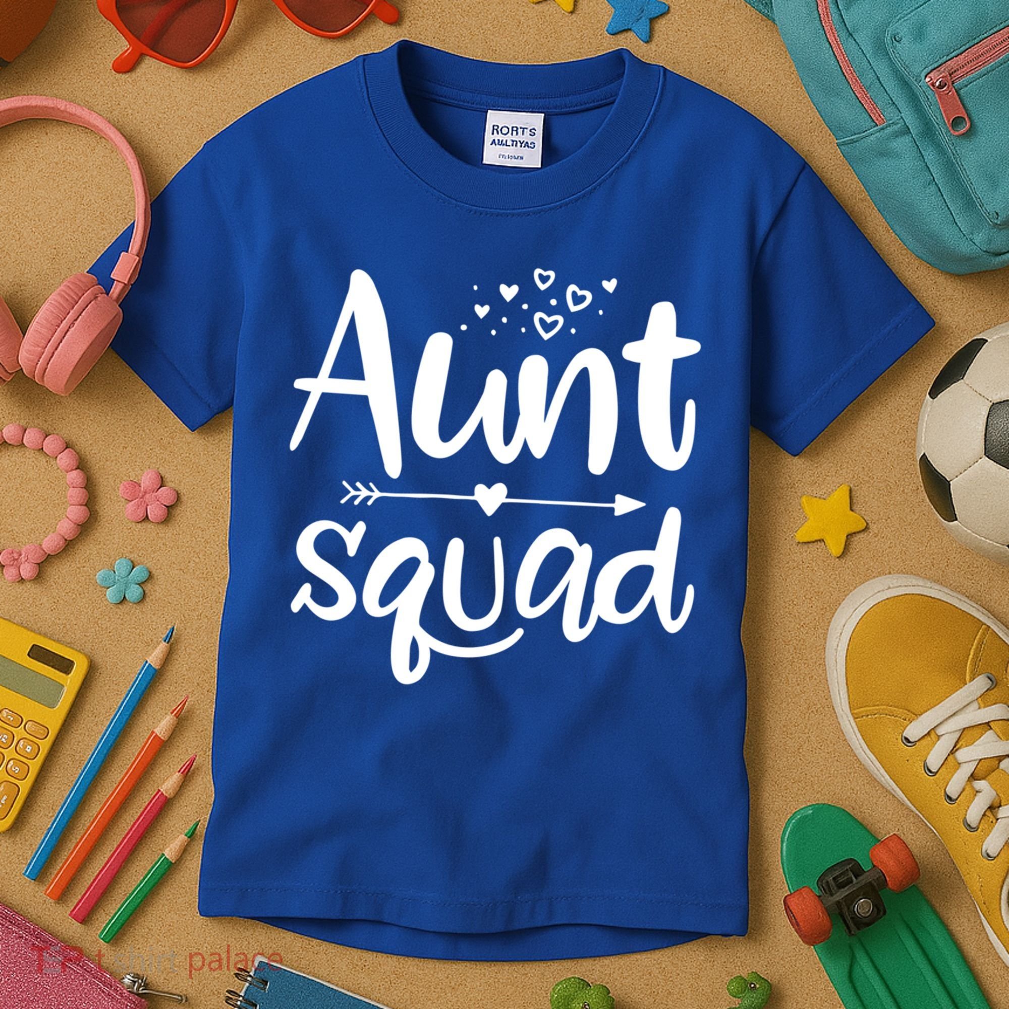 Cute Aunt Squad Great Gift Auntie Gift Kids T-Shirt
