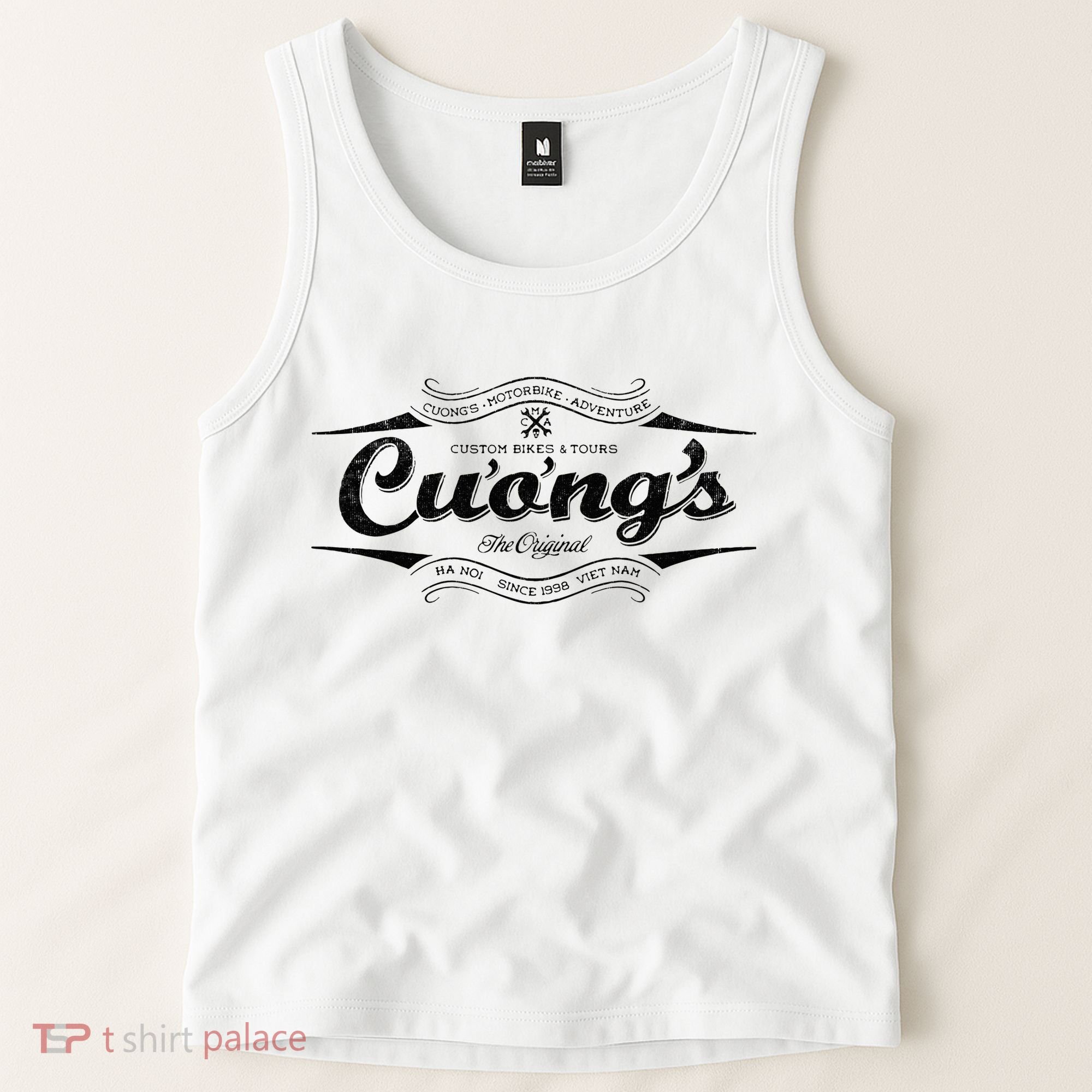 Cuongs Archer Slater Tank Top