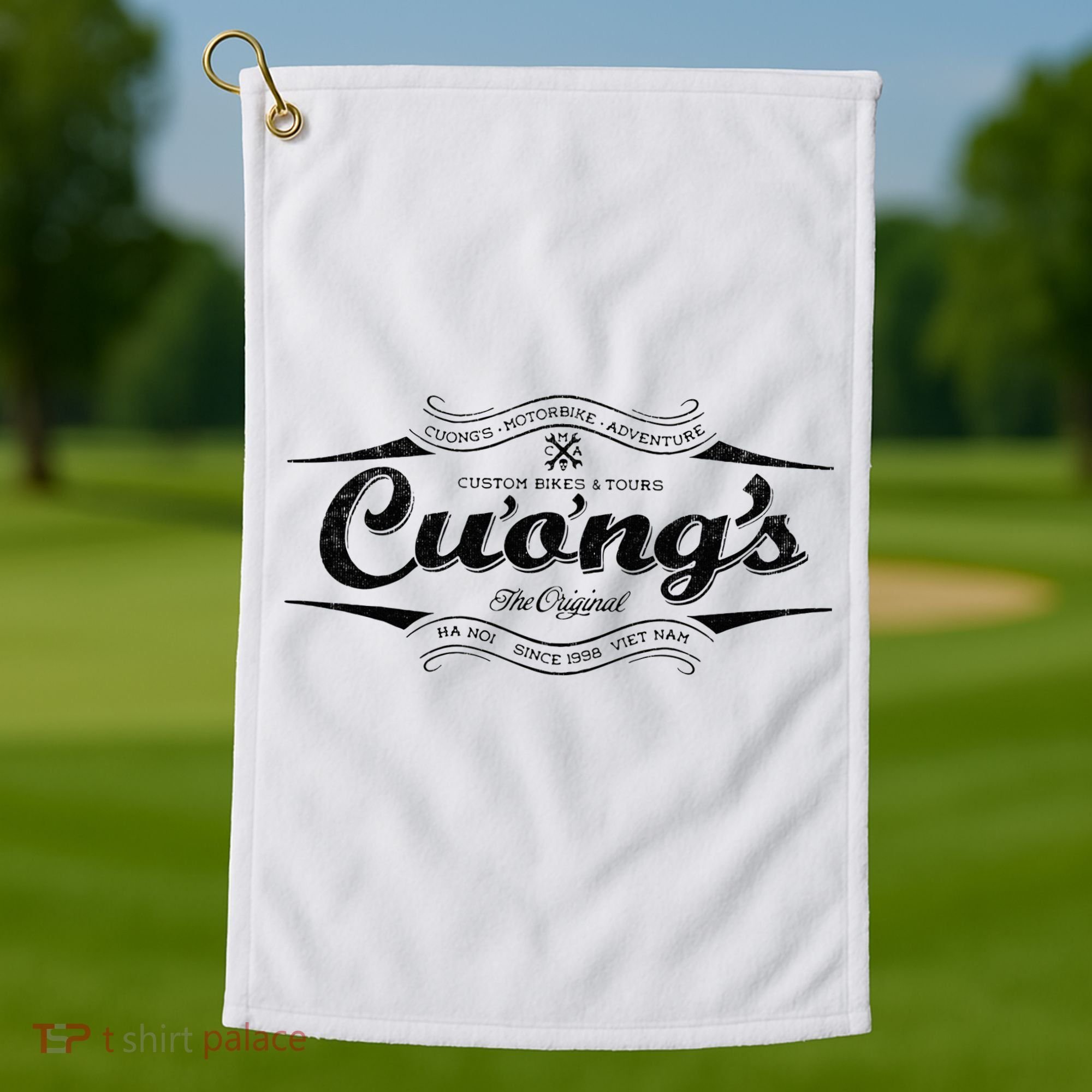 Cuongs Archer Slater Golf Towel