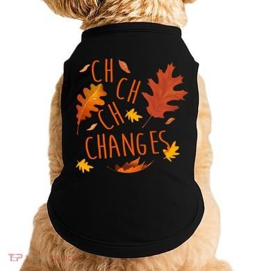 Changes Autumn Season Doggie Tank