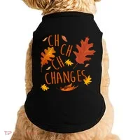 Changes Autumn Season Doggie Tank thumb 0