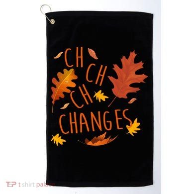 Changes Autumn Season Golf Towel