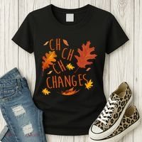 Changes Autumn Season Women's T-Shirt thumb 3
