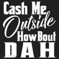 Cash Me Outside How Bout Dah Funny Meme Women's Sweatshirt thumb 2