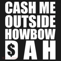 Cash Me Outside Howbow DAH Block Letters Meme Quote Women's Tank Top thumb 5