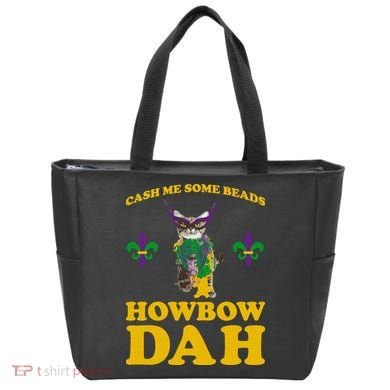Cash Me Some Beads Howbow Dah Mardi Gras Tote Bag