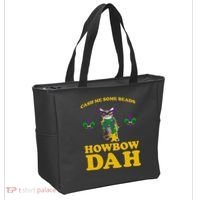 Cash Me Some Beads Howbow Dah Mardi Gras Tote Bag thumb 2