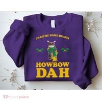Cash Me Some Beads Howbow Dah Mardi Gras Sweatshirt thumb 2
