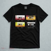 Cassette Tapes Music Mixtape Vintage Retro 80s Tech T-Shirt thumb 5