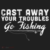 Cast Away Your Troubles Go Fishing Tumbler thumb 3