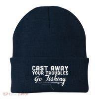 Cast Away Your Troubles Go Fishing Beanie thumb 0