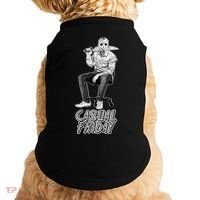 Casual Friday Scary Halloween Horror Movie Doggie Tank thumb 0