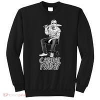 Casual Friday Scary Halloween Horror Movie Sweatshirt thumb 0