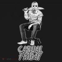 Casual Friday Scary Halloween Horror Movie Women's Tank Top thumb 5
