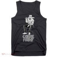 Casual Friday Scary Halloween Horror Movie Tank Top thumb 0