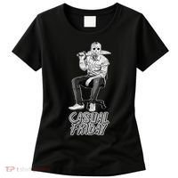 Casual Friday Scary Halloween Horror Movie Women's T-Shirt thumb 0