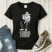 Casual Friday Scary Halloween Horror Movie Women's T-Shirt thumb 3