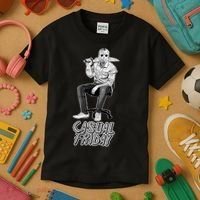Casual Friday Scary Halloween Horror Movie Kids T-Shirt thumb 3