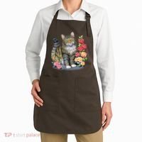 Cat and Roses Apron thumb 2