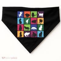 Cat Blocks USA-Made Doggie Bandana thumb 0