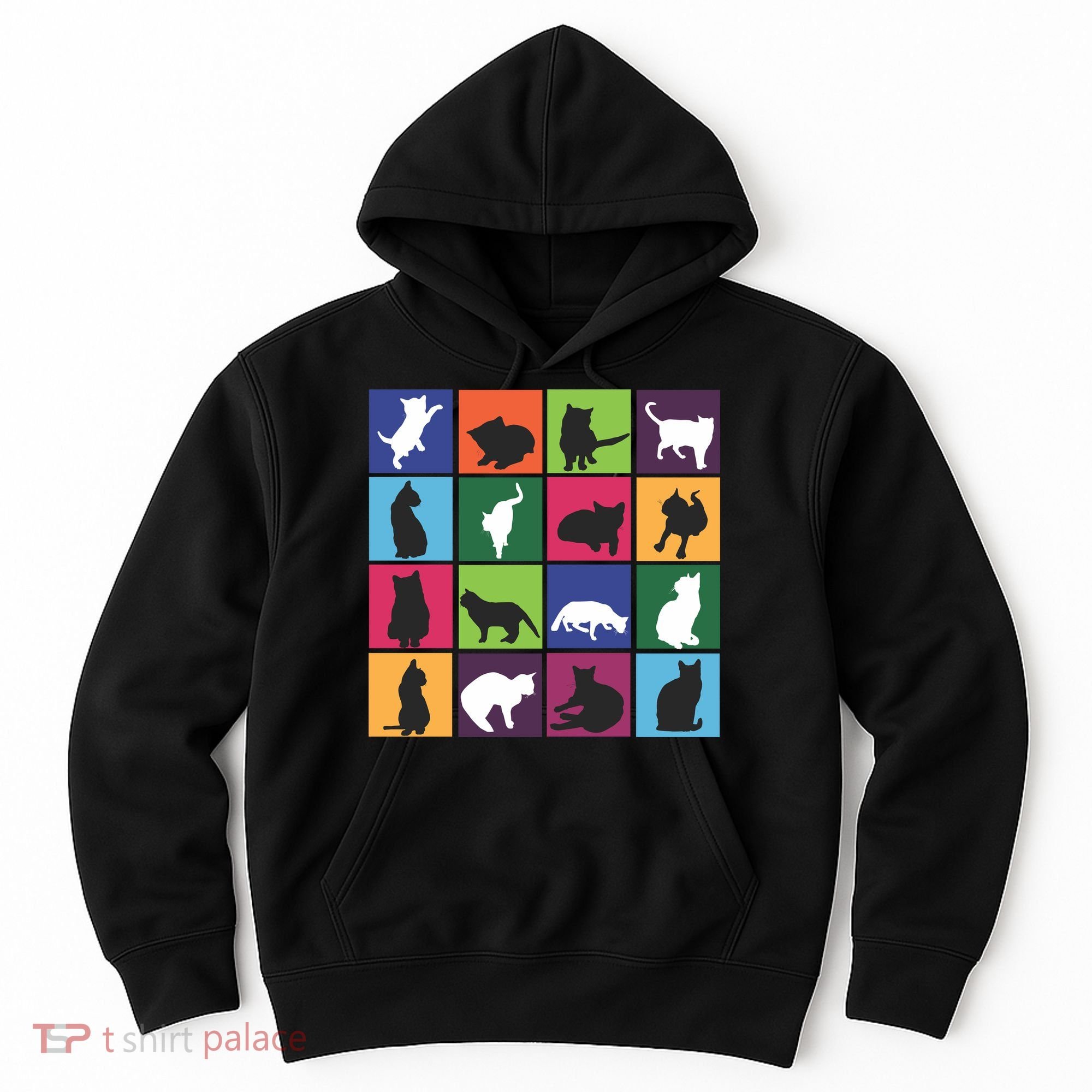Cat Blocks Hoodie