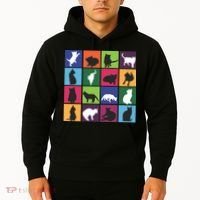 Cat Blocks Hoodie thumb 2