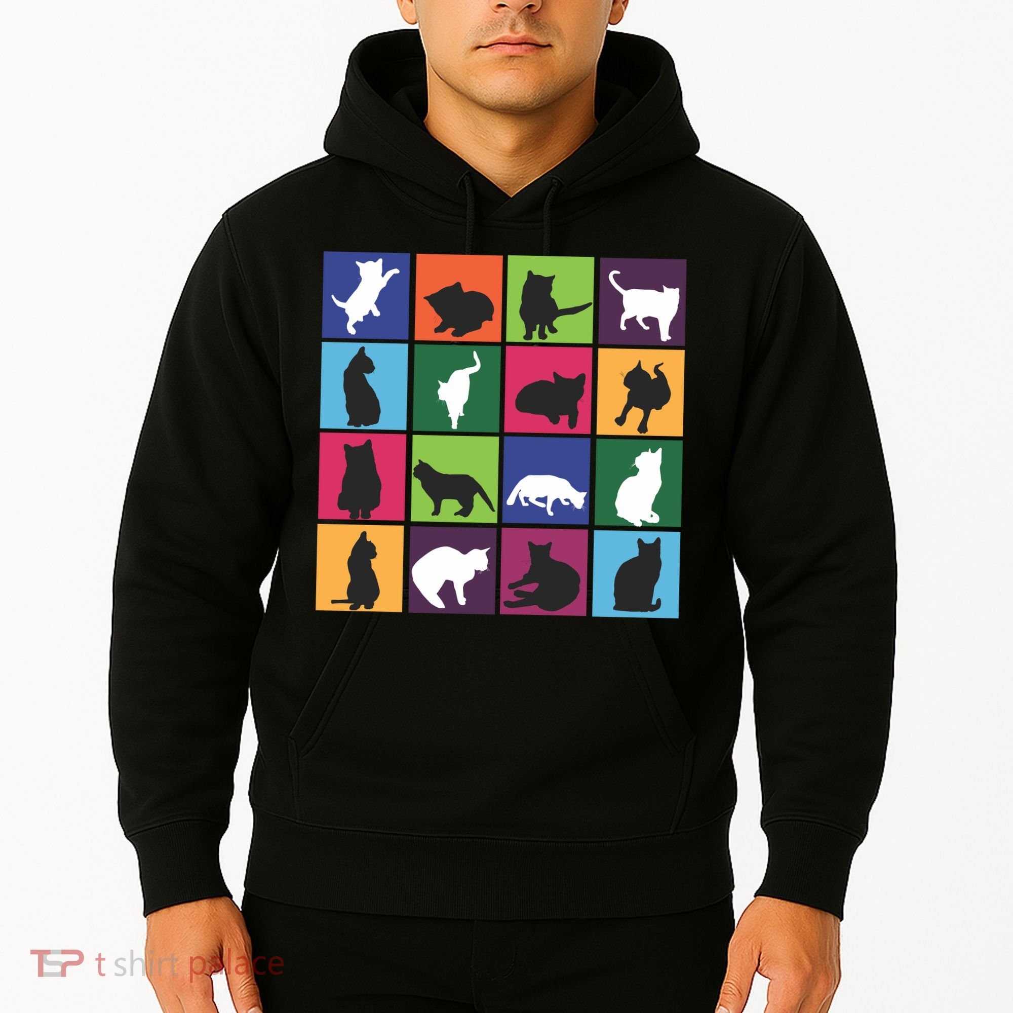 Cat Blocks Hoodie
