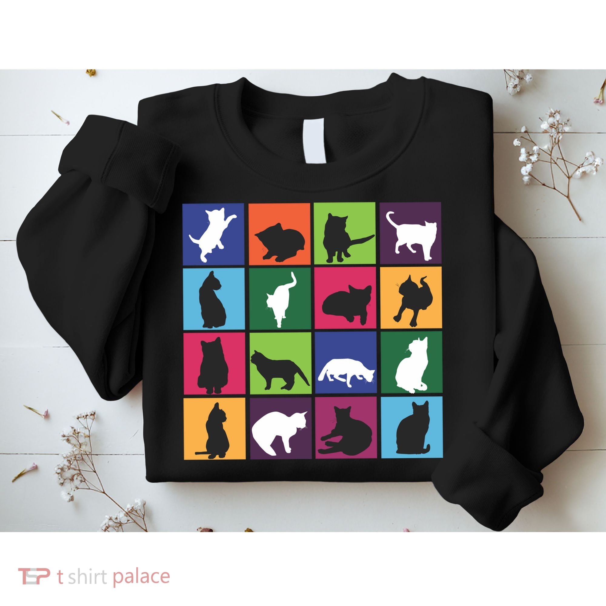 Cat Blocks Sweatshirt